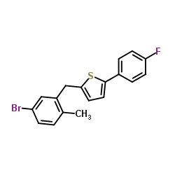 2-（2-甲基-5-溴芐基）-5-（4-氟苯）噻吩