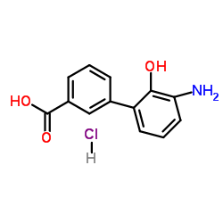 3'-氨基-2'-羥基-[1,1'-聯(lián)苯]-3-甲酸鹽酸鹽