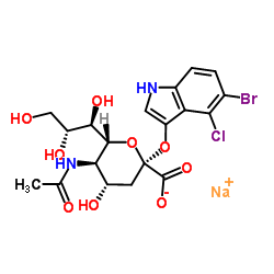 5-溴-4-氯-3-吲哚-alpha-唾液酸苷鈉鹽