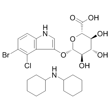 5-溴-4-氯-3-吲哚-beta-D-葡萄糖醛酸苷環(huán)己胺鹽