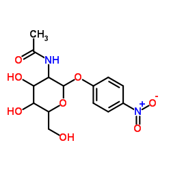 對(duì)硝酚基-2-乙酰氨基-2-脫氧-beta-D-葡萄糖苷，PNP-NAG
