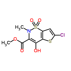 6-氯-4-羥基-2-甲基-2H-噻吩[2,3-e]-1,2-噻嗪-3-甲酸甲酯-1,1-二氧化物
