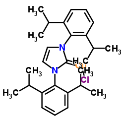 氯[1,3-雙(2,6-二異丙苯基)咪唑-2-亞基]銅(I)