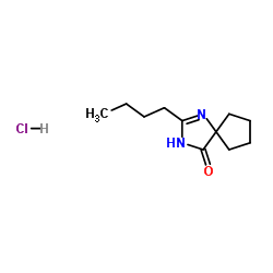 2-丁基-1,3-二氮雜螺環(huán)[4,4]壬-1-烯-4-酮鹽酸鹽	