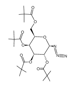 2,3,4,6-四新戊酰基-beta-1-三氮-D-半乳糖