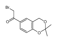 6-溴乙酰基-2,2-二甲基-4H-苯并[1,3]二惡英	
