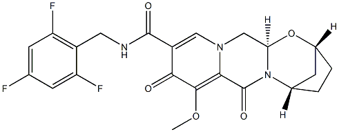 (2R,5S,13AR)-8-甲氧基-7,9-二氧代-N-(2, 4, 6-三氟芐基)-2,3,4,5,7,9,13,13A-八氫-2,5-甲橋吡啶并[1',2':4,5]吡嗪并[2,1-B][1,3] 氧氮雜環(huán)庚烷-10-甲酰胺