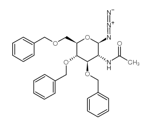 2-乙酰氨基-3,4,6-O-三芐基-2-去氧-1-三氮-beta-D-葡萄糖