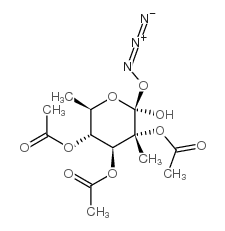 1-脫氧-1-三氮-beta-D-2,3,4-三乙?；咸烟侨┧峒柞? style=