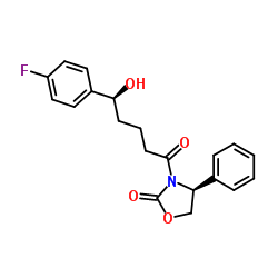 (4S)-3-[(5S)-5-(4-氟苯基)-5-羥基戊?；鵠-4-苯基-1,3-氧氮雜環(huán)戊烷-2-酮	