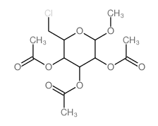 甲基-2,3,4-O-三乙酰 6-脫氧-6-氯-beta-D-吡喃葡萄糖苷