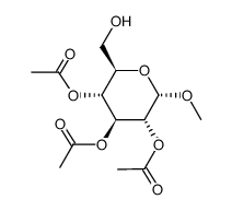甲基-2,3,4-O-三乙酰基-alpha-D-吡喃葡萄糖苷