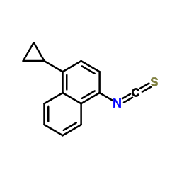 1-環(huán)丙基萘-4-基異硫氰酸酯	