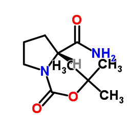 N-BOC-D-脯氨酰胺	